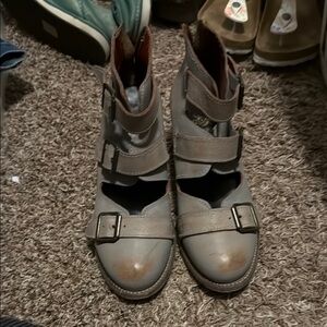 Freebird by Steven Brown Ankle Boots Rugged Leather